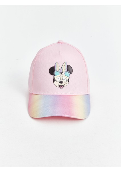 Yeni Sezon Minnie Mouse Baskılı Kız Çocuk Kep Şapka