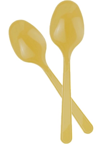 Altın Plastik Kaşık