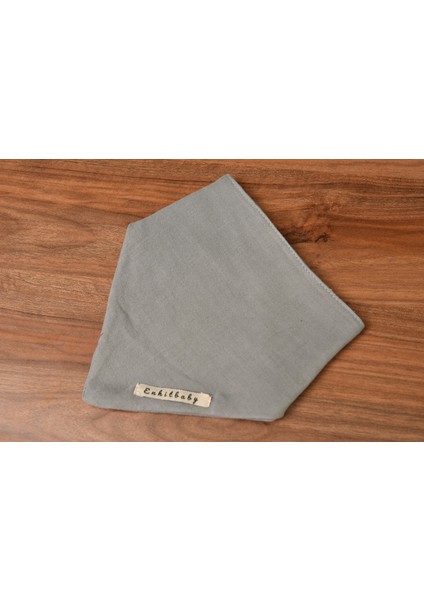 %100 Pamuk 4 Katlı Yumuşak Fular Önlük 10LU Erkek Set