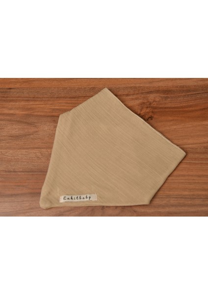 %100 Pamuk 4 Katlı Yumuşak Fular Önlük 10LU Erkek Set