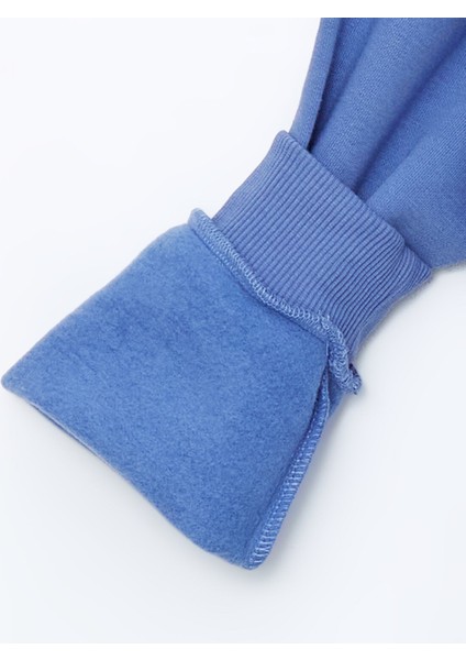 Yeni Sezon Bisiklet Yaka Baskılı Kız Çocuk Sweatshirt indirimleri