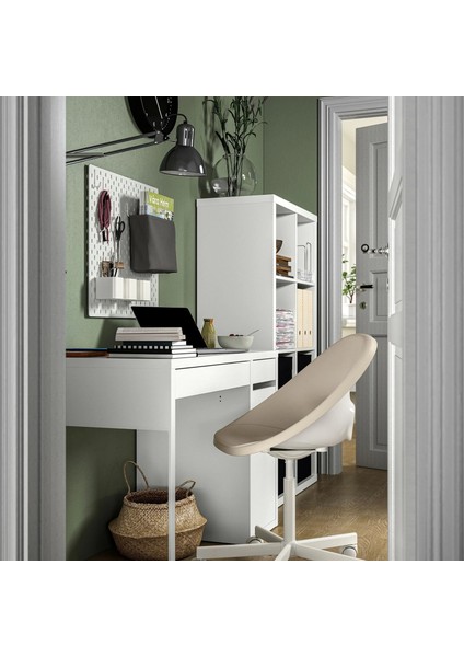 Eldberget/malskar Çalışma Sandalyesi Bej Beyaz Mindersiz modelleri