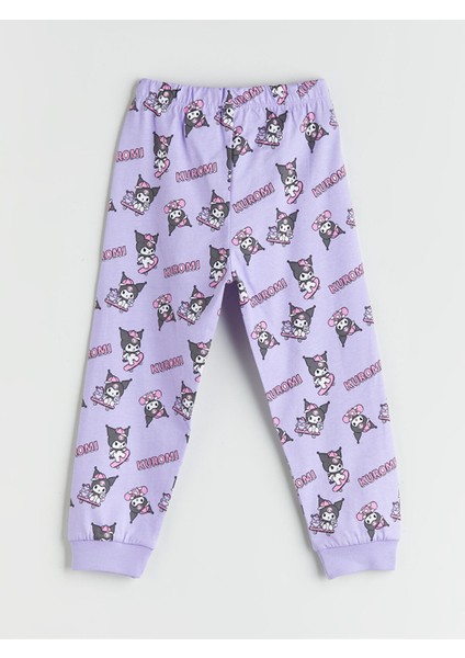 Yeni Sezon Beli Lastikli Kuromi Baskılı Kız Çocuk Pijama Altı fiyatları