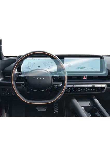 Hyundai Ioniq 6 2025 Navigasyon ve Multimedya Uyumlu Nano Ekran Koruyucu