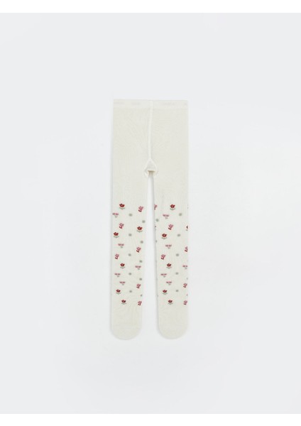 Yeni Sezon Çiçekli Kız Çocuk Havlu Külotlu Çorap