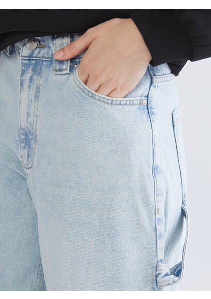 Yeni Sezon Baggy Fit Kadın Jean Pantolon modelleri