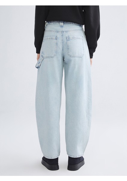 Yeni Sezon Baggy Fit Kadın Jean Pantolon fırsatları