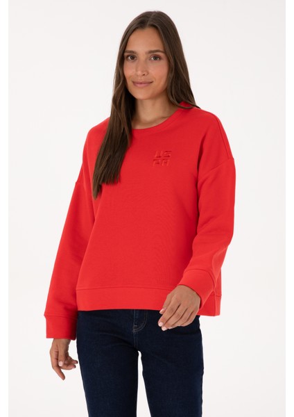 Kadın Kırmızı Sweatshirt 50313565-VR030