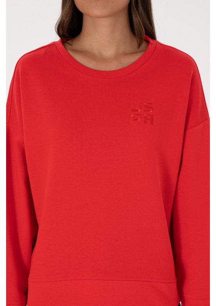 Kadın Kırmızı Sweatshirt 50313565-VR030