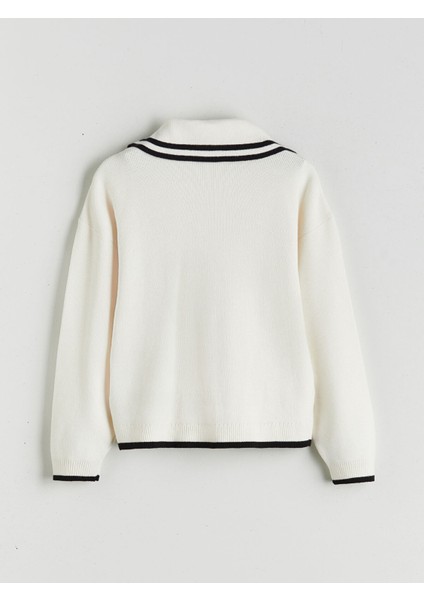 Yeni Sezon Polo Yaka Kız Çocuk Kazak fiyatları