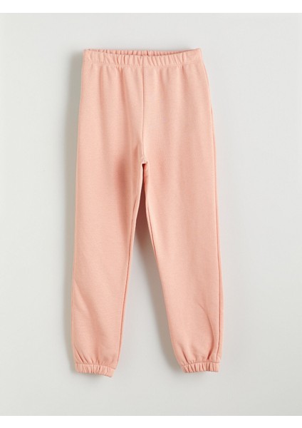 Yeni Sezon Beli Lastikli Kız Çocuk Jogger Eşofman Altı