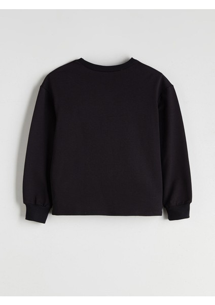 Yeni Sezon Bisiklet Yaka Kız Çocuk Sweatshirt fiyatları