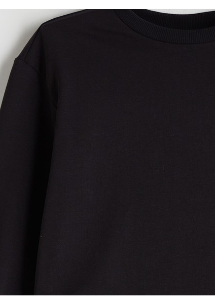Yeni Sezon Bisiklet Yaka Kız Çocuk Sweatshirt modelleri