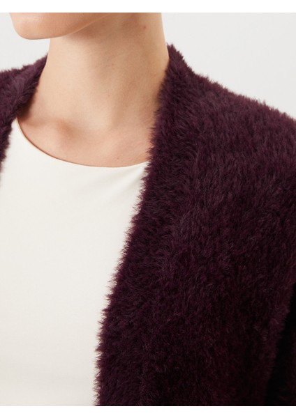 Yeni Sezon Şal Yaka Kadın Pelüş Triko Hırka indirimleri