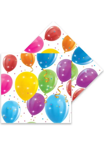 Sparkling Balloons Peçete