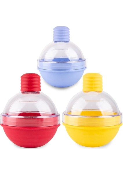 Hunili Altı Silikon Kolay Çıkabilen Küre Buz Kalıbı – 6’lı Büyük Boy Yuvarlak Buzluk, Kolay Doldurulabilir Buz Kalıbı indirimleri