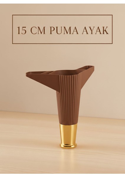 Puma 15 cm Mobilya Kanepe Tv Ünitesi Dolap Kosol Ayağı modelleri