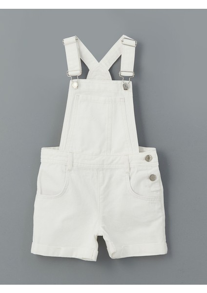 Yeni Sezon Kare Yaka Kız Çocuk Jean Salopet