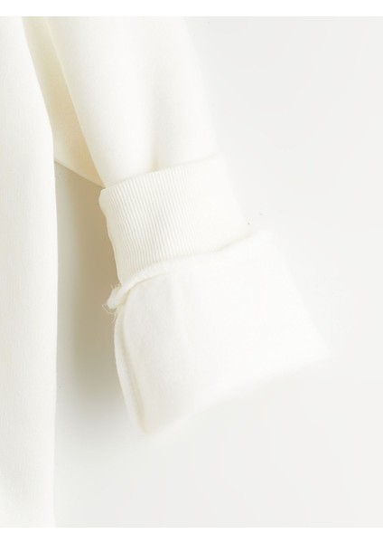 Yeni Sezon Bisiklet Yaka London Baskılı Kız Çocuk Sweatshirt indirimleri