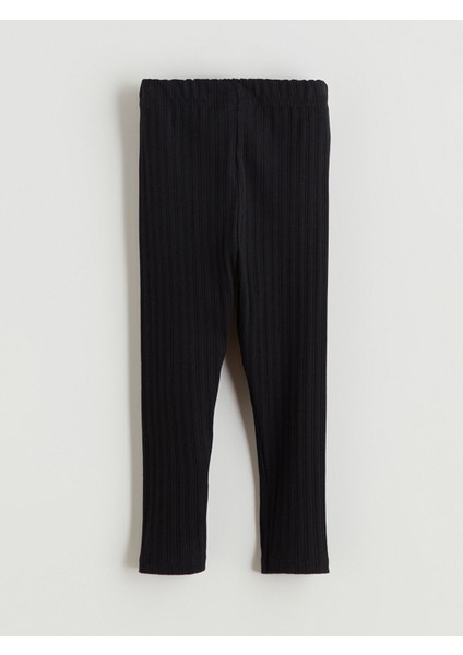 Yeni Sezon Beli Lastikli Basic Kız Çocuk Tayt modelleri