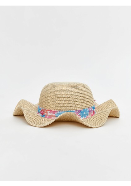 Yeni Sezon Kız Çocuk Hasır Şapka