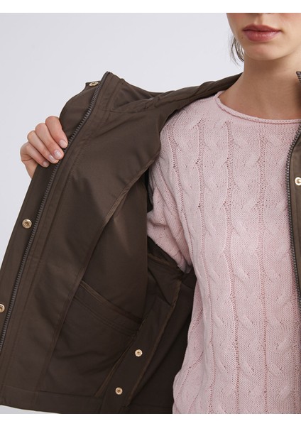 Yeni Sezon Kapüşonlu Oversize Kadın Yağmurluk modelleri