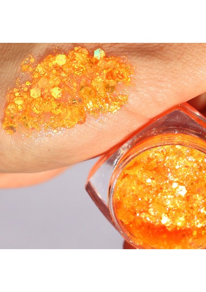 Krem Glitter Festival No:7 Orange Blossom – Turuncu-Altın Işıltılı Krem Glitter – Yüz & Vücut Parlaklığı fiyatları