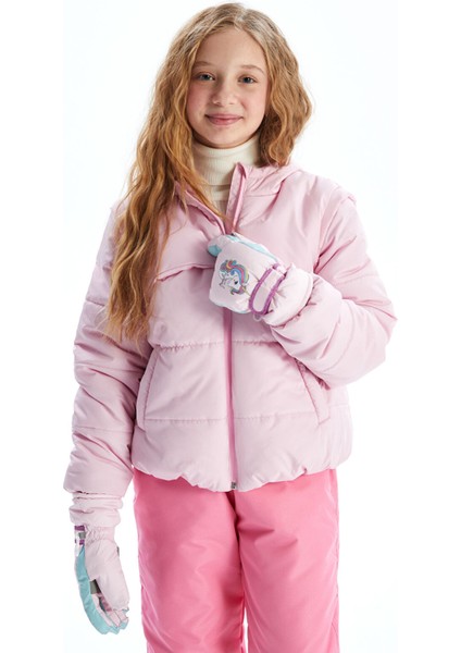 Yeni Sezon Baskılı Kız Çocuk Kar Eldiveni fiyatları