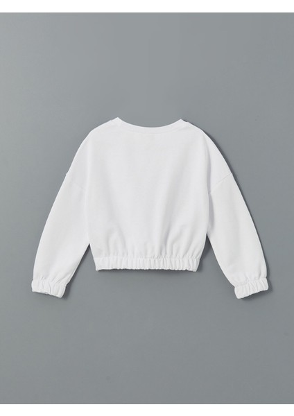 Yeni Sezon Bisiklet Yaka Kız Çocuk Sweatshirt fiyatları