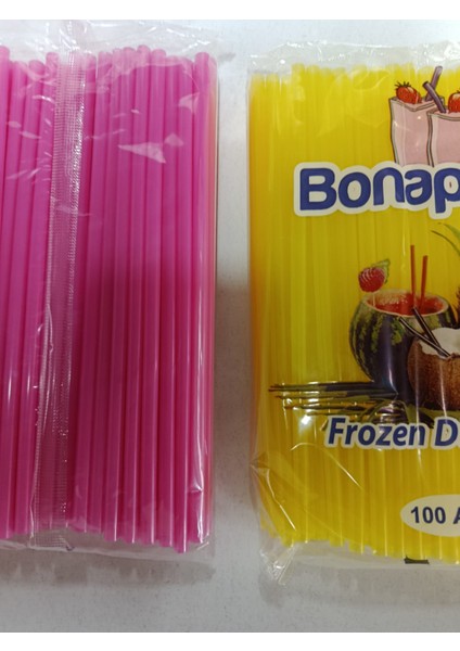 Plastik Düz Pipet 100 Ad fiyatları