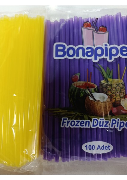 Plastik Düz Pipet 100 Ad modelleri