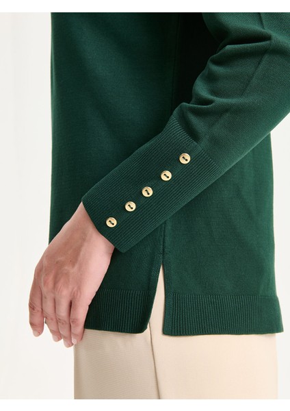 Yeni Sezon Bisiklet Yaka Kadın Triko Kazak modelleri