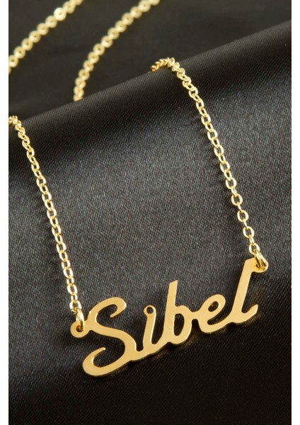 Depomix Sibel Isimli Kolye -Sarı