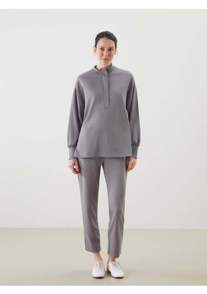 Yeni Sezon Dik Yaka Kadın Tişört modelleri