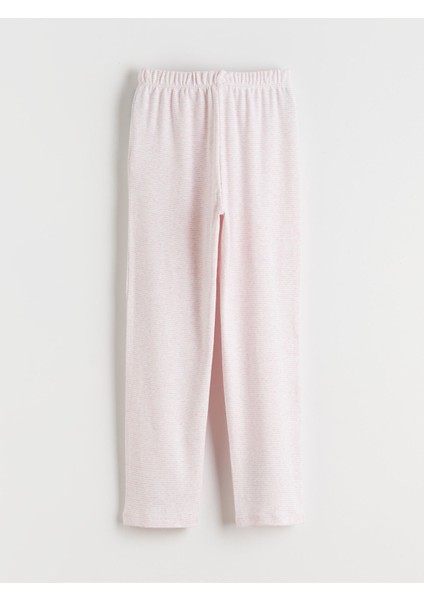 Yeni Sezon Bisiklet Yaka Kız Çocuk Pijama Takımı indirimleri