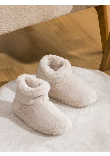 Yeni Sezon Kadın Pelüş Ev Botu