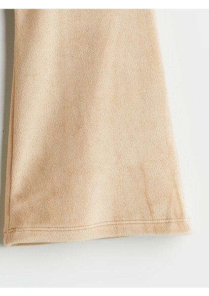 Yeni Sezon Beli Lastikli Ispanyol Paça Kadife Kız Çocuk Tayt fiyatları