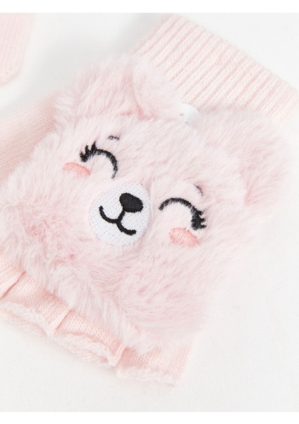 Yeni Sezon Nakışlı Kız Çocuk Eldiven modelleri