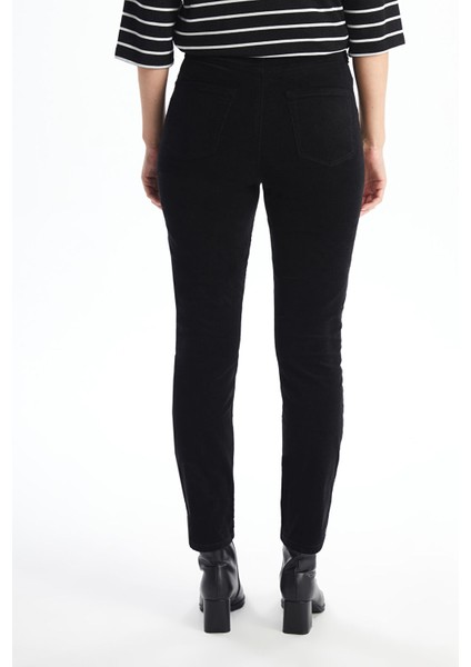 Yeni Sezon Dar Fit Kadife Kadın Pantolon indirimleri