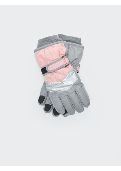 Yeni Sezon Hologram Baskılı Kız Çocuk Eldiven