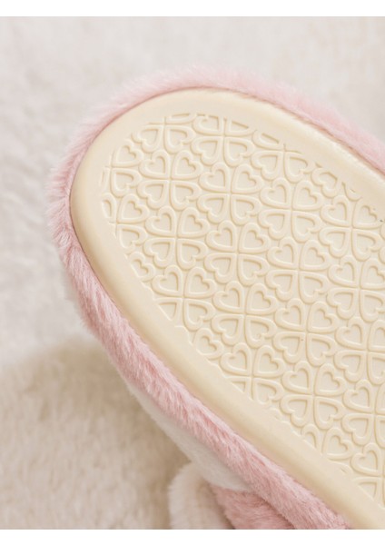 Yeni Sezon Tavşan Figürlü Pelüş Kadın Ev Terliği indirimleri