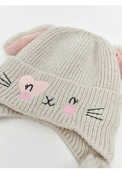Yeni Sezon Hareketli Kız Çocuk Kar Şapkası modelleri