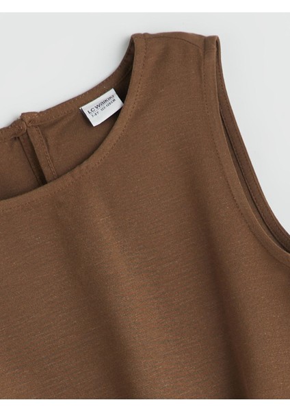 Yeni Sezon Bisiklet Yaka Keten Karışımlı Kız Çocuk Bluz fiyatları