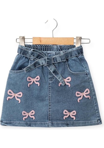 Etek Çocuk Denim Etek Nakışlı fiyatları