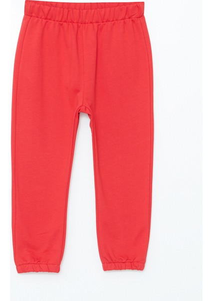 Yeni Sezon Beli Lastikli Kalın Kız Bebek Jogger Eşofman Altı