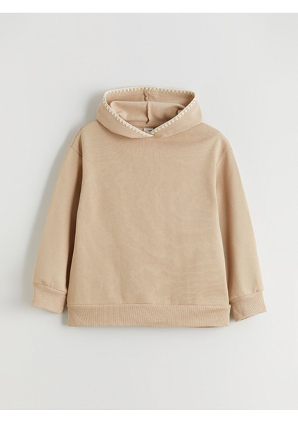Yeni Sezon Kapüşonlu Kız Çocuk Sweatshirt