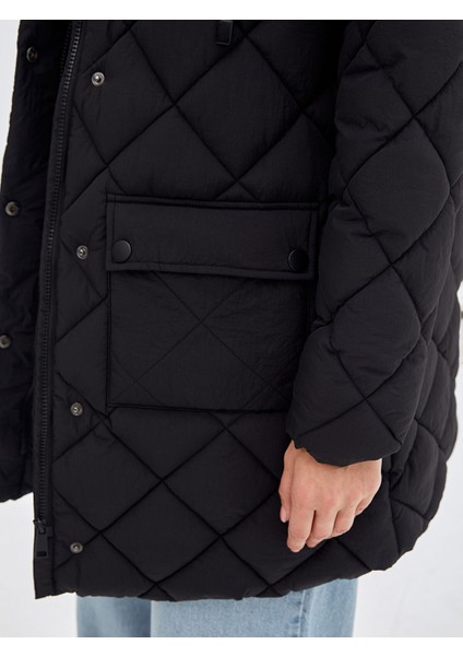 Yeni Sezon Kapüşonlu Kapitone Oversize Kadın Şişme Mont indirimleri