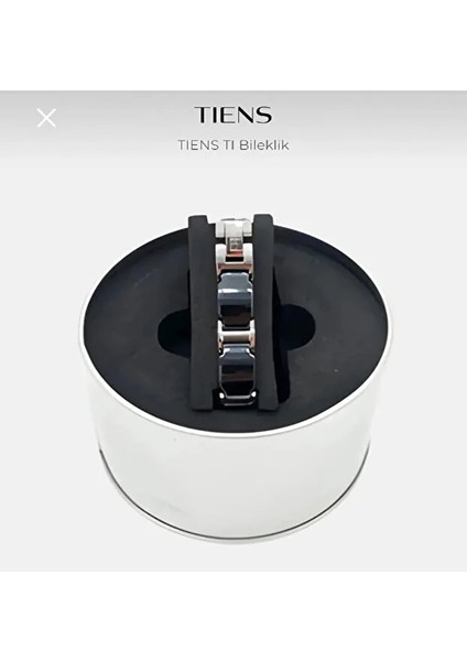Ti Doğal Enerji Bilekliği Siyah
