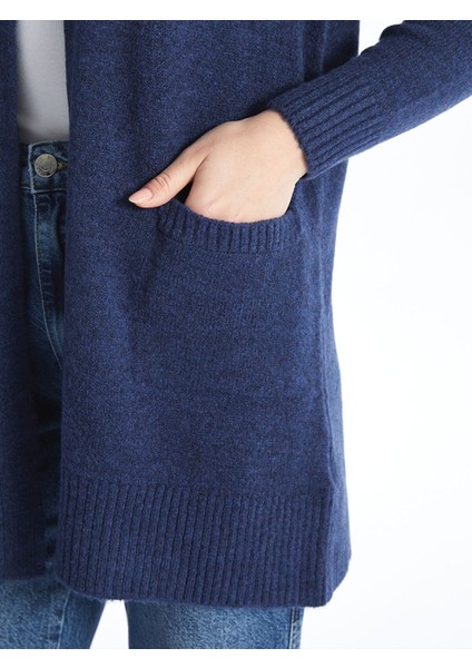 Yeni Sezon Şal Yaka Düz Uzun Kollu Kadın Triko Hırka fırsatları