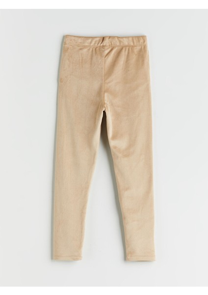 Yeni Sezon Beli Lastikli Kadife Kız Çocuk Tayt fiyatları